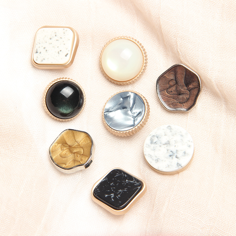 圆形女大衣风衣毛衣纽扣金属扣子