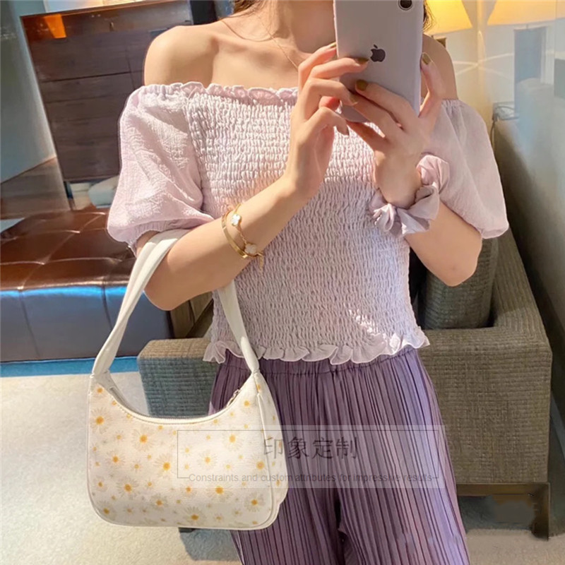 包包女2020年夏季新款網紅ins小紅書同款碎花小雛菊腋下包單肩包在類目 箱包皮具/熱銷女包/男包, 女士包袋中 - 來自Buy2taobao.com提供專業的淘寶代購服務