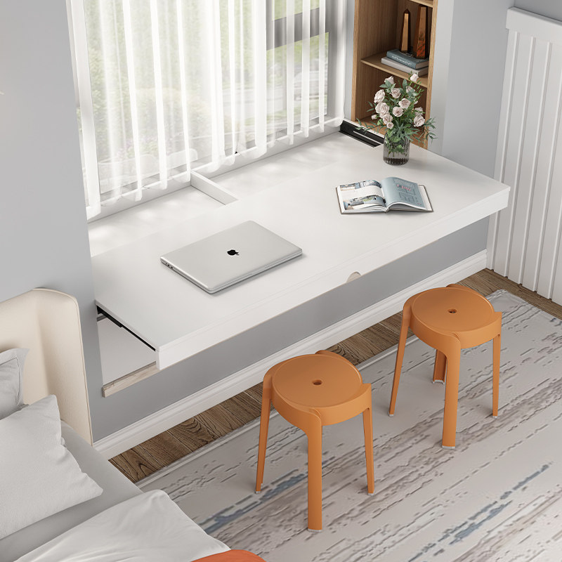 飘窗储物柜改造收纳柜抽屉矮柜抽拉式台面窗台柜伸缩书桌书柜一体,住宅家具,飘窗柜,淘宝优惠券,粉丝福利购,淘宝优惠卷