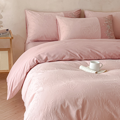 高级感轻奢柔软亲肤主卧室四件套