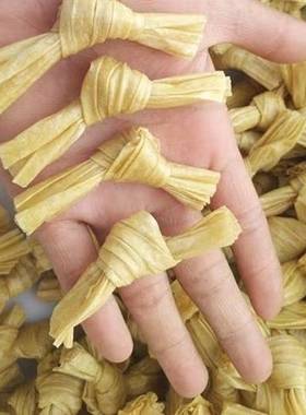 腐竹结豆腐皮干货豆结豆扣一斤二斤五斤包邮豆制品干货素肉腐竹