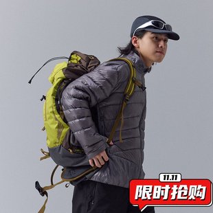 新国标90白鸭绒防泼水10d尼龙轻量化户外骑行运动轻薄羽绒服ER74