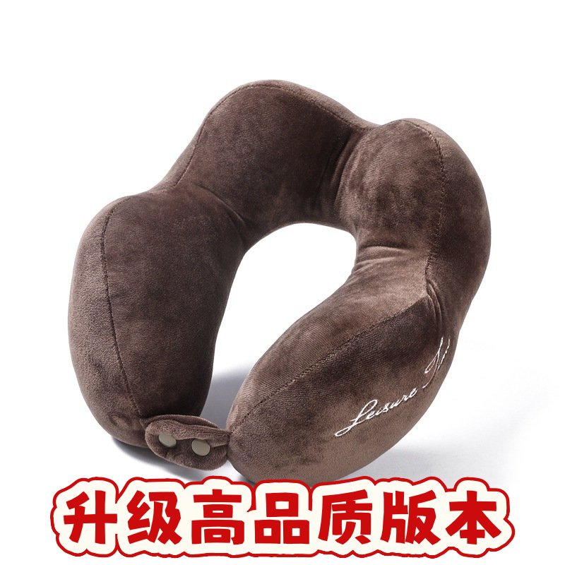 u型枕驼峰颈枕办公室午睡枕户外旅行便携护颈枕头刺绣可加印lSS34