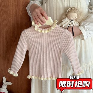 女童羽绒背带裤2025秋冬可爱女宝卡通羽绒裤婴幼儿保暖连体裤ER07