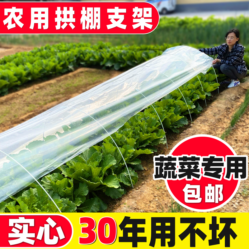 大棚骨架花房小拱棚暖房保温棚