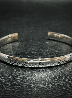 手镯925纯银时尚花鸟心情侣