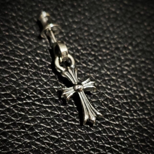 ROCKAGE纯银S925朋克风格BABYFAT经典网红明星十字架耳坠耳环耳钉