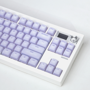 佐亚GMK87三模热插拔机械键盘gasket结构麻将音/静音客制化RGB