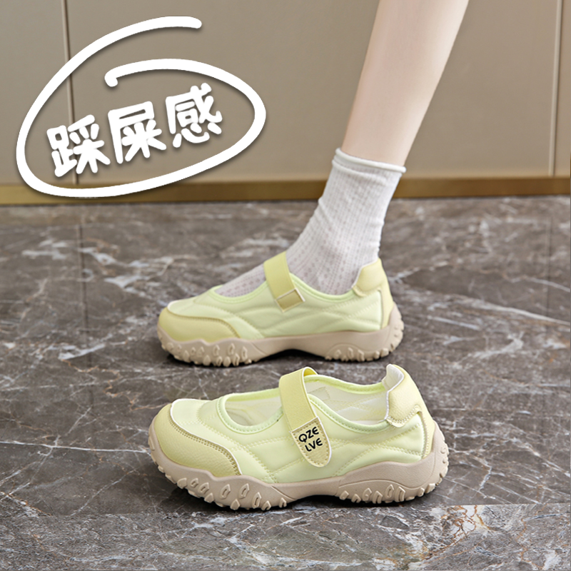 达芙尼玛丽珍女鞋复古休闲单鞋
