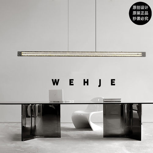 玻璃餐厅卧室圆环灯具