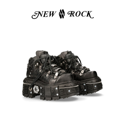 newrock秋冬新款坦克手工金属