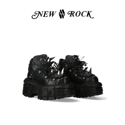 NewRock哥特朋克松糕厚底鞋