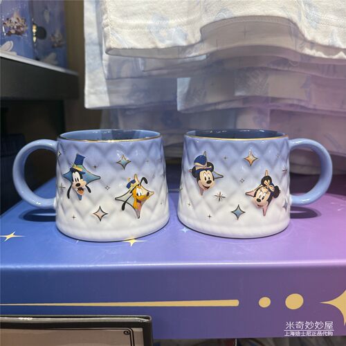 10周年米奇米妮高飞布鲁托陶瓷杯