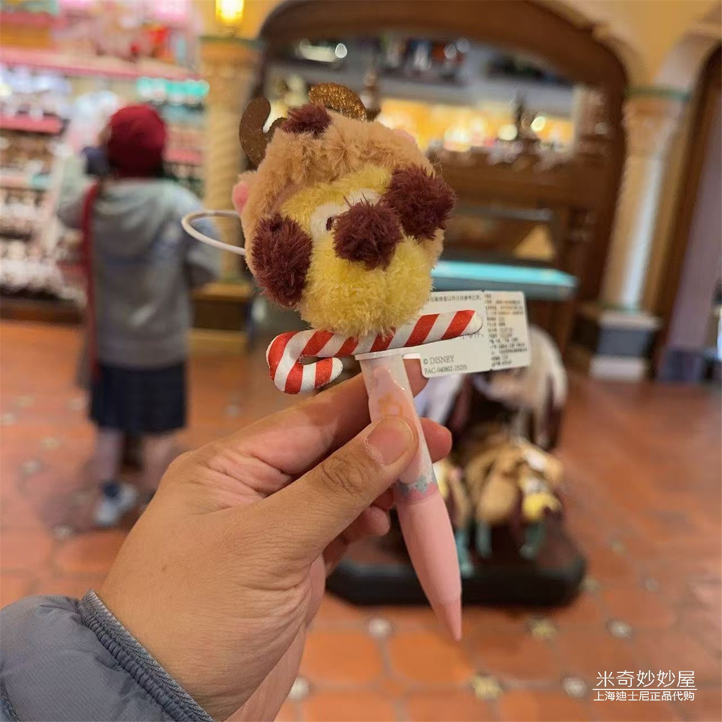 2025圣诞节布鲁托毛绒头圆珠笔