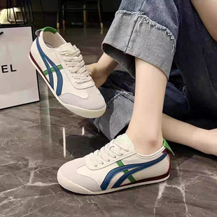 德训鞋女款2026夏季新款女鞋透气小白鞋阿甘鞋运动学生款休闲板鞋