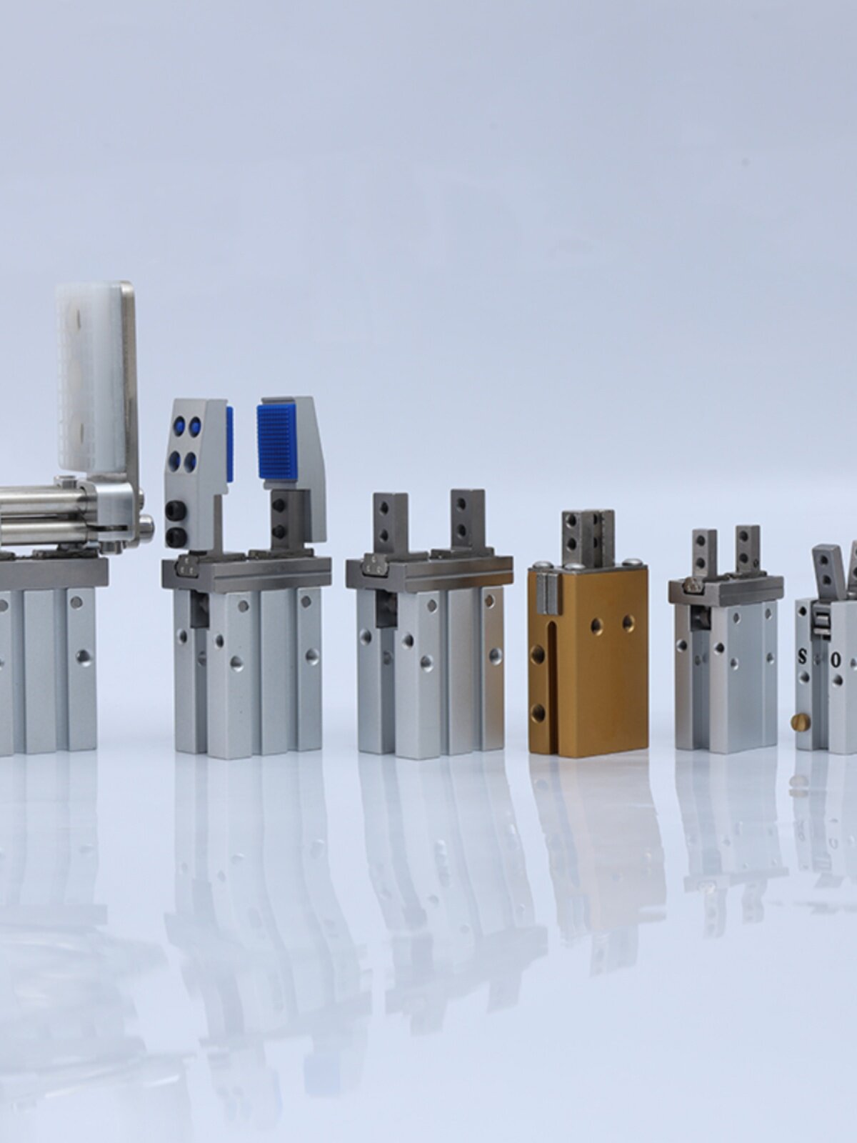 机械手配件气动手指系列mhz2-16d伸缩夹片厂家直销