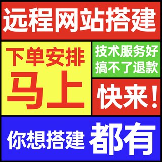 网站搭建源码搭建阿里云腾讯云服务器建站宝塔面板安装修复远程装