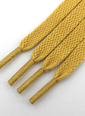 土黄色鞋带男女扁平形AJ1AF1休闲运动旅游鞋跑步布板帆布鞋高低帮