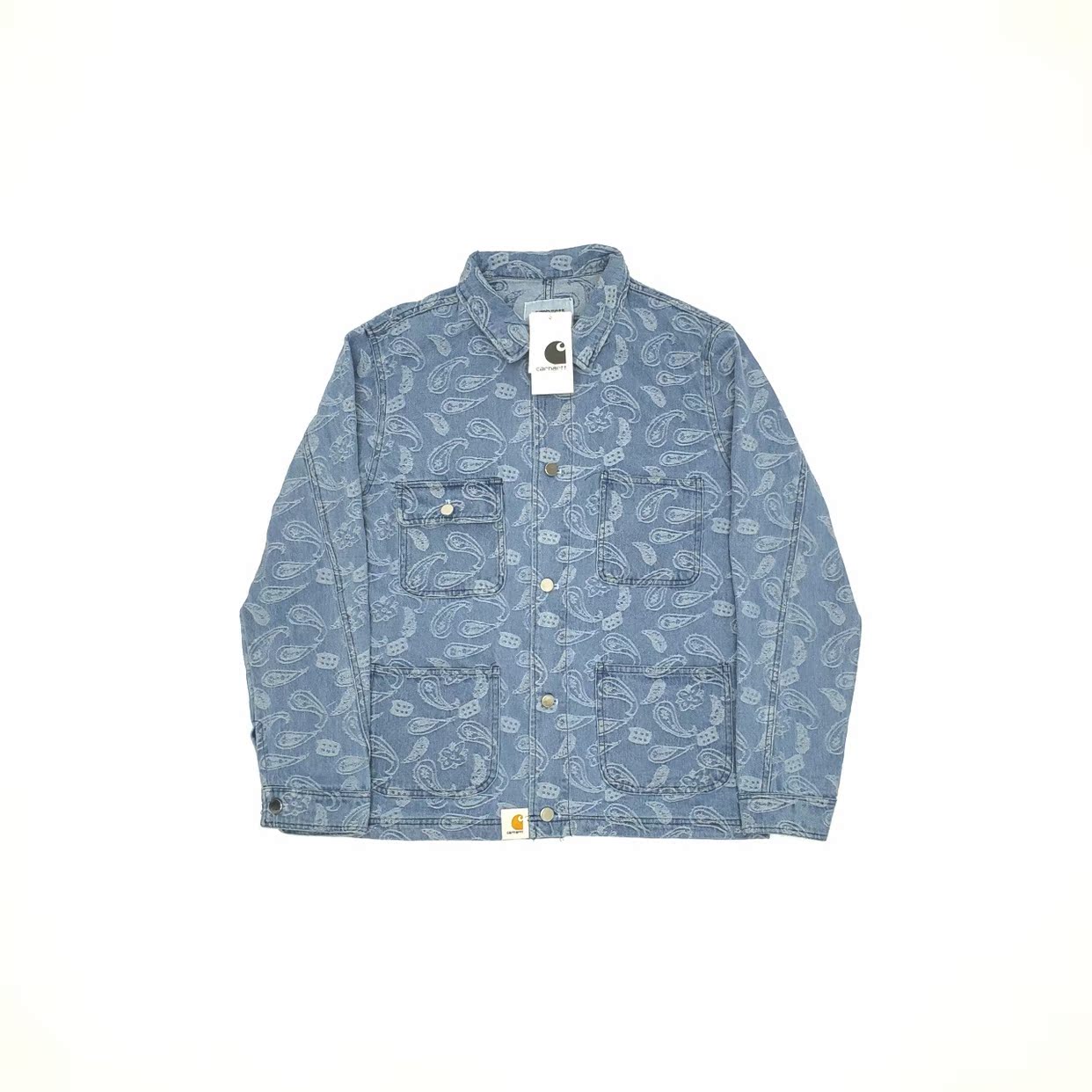 美国工装潮牌 卡哈特Carhartt牛仔夹克腰果花男女情侣装上衣外套|ruв категории Мужская одежда, пиджак - от Buy2taobao.com для оказания профессиональной услуги покупки агента Taobao