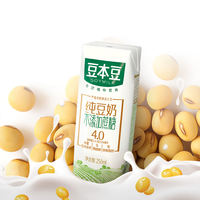 Douben Dou Pure Soy Milk 250ml*12 boxes, low-GI, low-purine, sugar-free nutritious breakfast soy milk meal replacement milk thumbnail 5