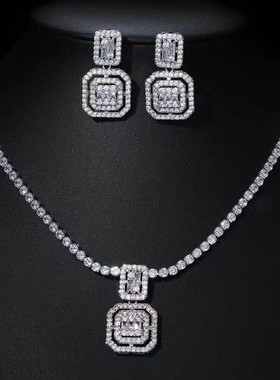 宴会项链雅特锆石奢华其他女锆石