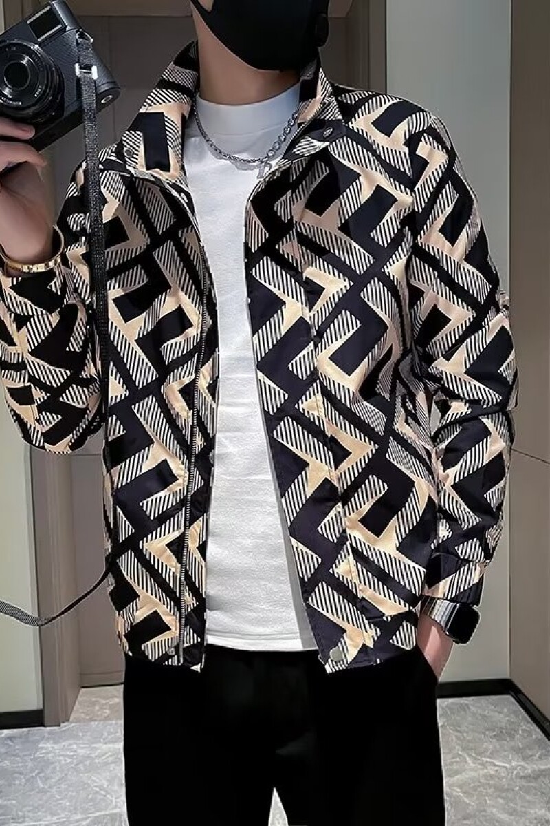 网络图夹克时尚休闲短款上衣男社会小伙外套花夹克712-5-790-P75,男装夹克,星座1112-5（原712-5）