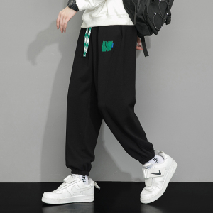 2023秋季新款男士卫裤学生宽松运动裤束脚休闲裤XZ712-5-G65-P35图片
