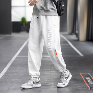 2023春秋新款卫裤男宽松运动裤青少年时尚束脚裤XZ712-5-2280-P50图片