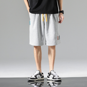 2023夏季新款男士大码五分针织裤运动休闲裤XZ712-5-K605-P35图片