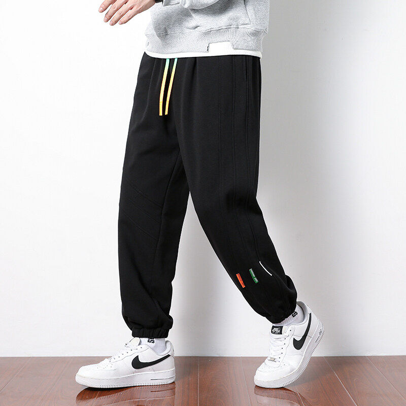 秋季新款男士休闲卫裤青少年宽松束脚运动裤XZ712-5-G63-P43图片