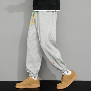 秋季新款男士休闲卫裤青少年宽松束脚运动裤XZ712-5-G63-P43,男装休闲裤,星座1112-5（原712-5）