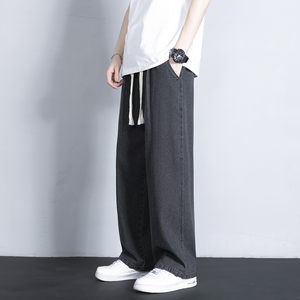 23春季新款牛仔裤男宽松直筒薄款休闲牛仔长裤XZ712-5-870-P40图片