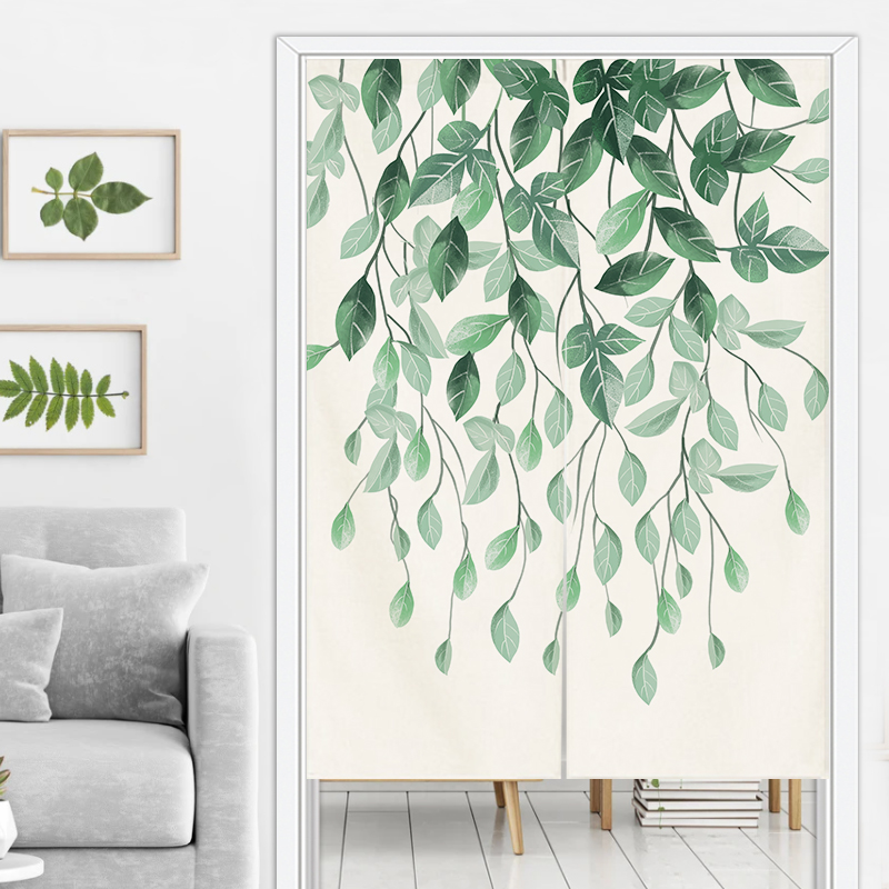 ins风主卧免打孔卫生间遮挡帘