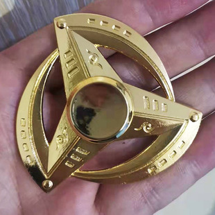 指尖陀螺玩具儿童男孩手指陀螺成人黑科技合金手转新款 解压神器