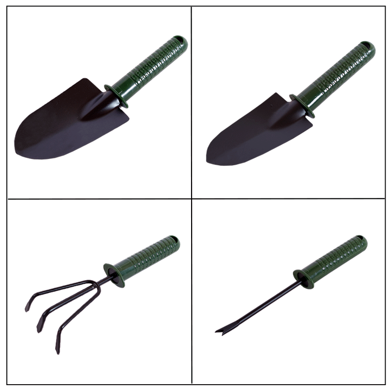 种菜工具赶海神器铁锹铁铲耙子家用套装栽养花多肉花铲园艺小铲子