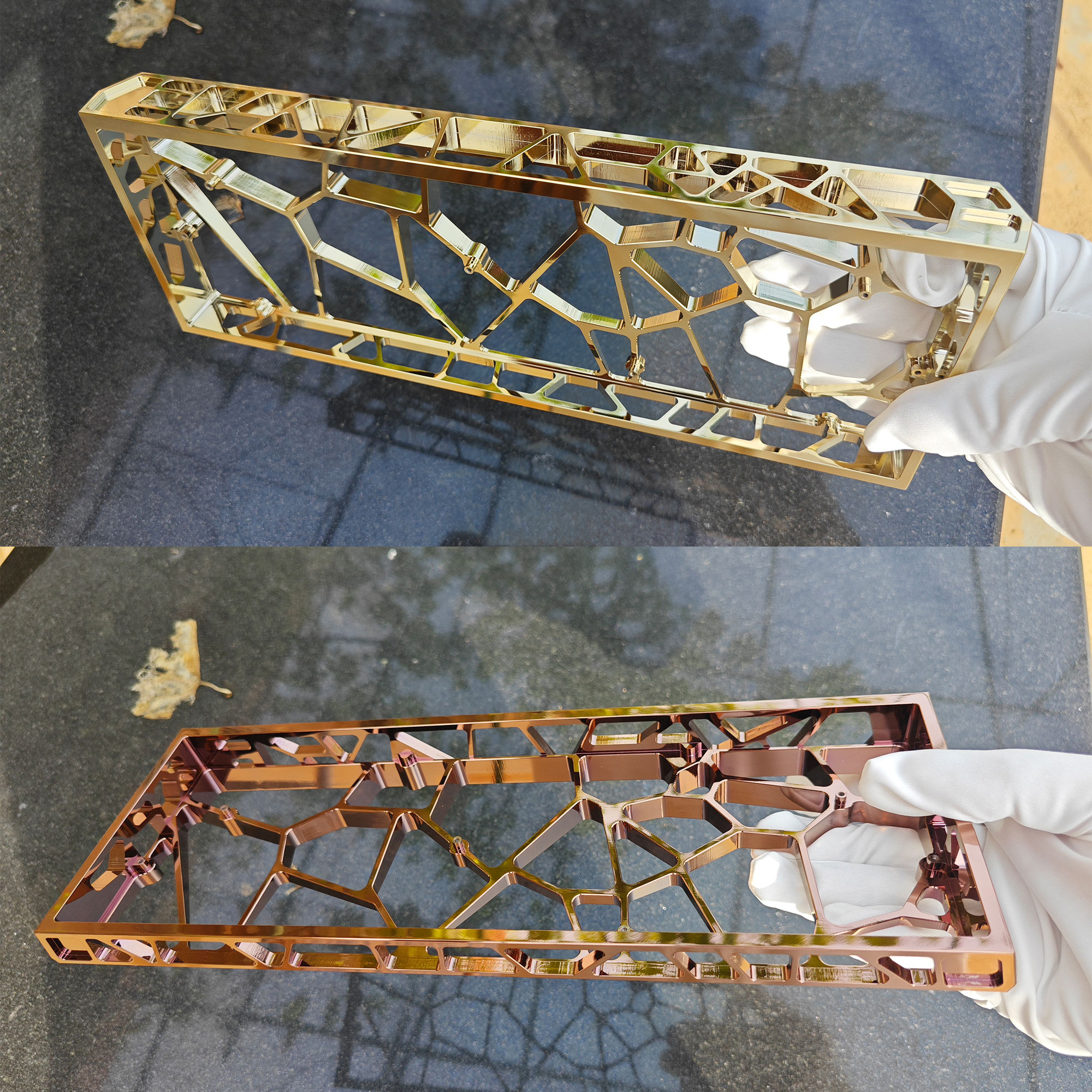 MMD镂空键盘铝壳铝合金外壳