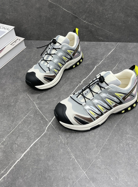 真皮厚底老爹鞋女2026年春新款百搭圆头系带休闲运动鞋户外登山鞋