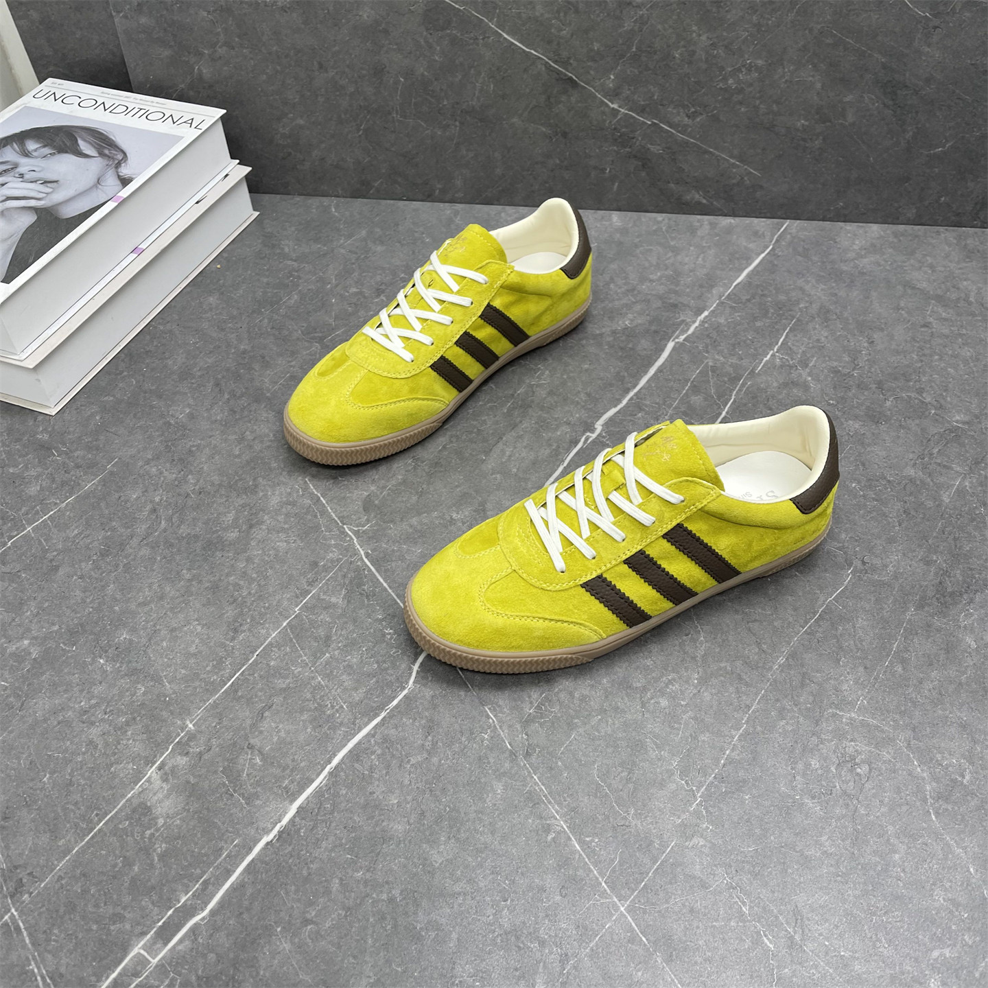 羊皮平底德训鞋女2026春季新款软底防滑轻便拼色系带休闲阿甘板鞋,女鞋,德训鞋,淘宝优惠券,粉丝福利购,淘宝优惠卷