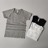 2025春夏运动短袖 瑜伽服上衣普拉提训练健身服 女跑步显瘦T恤修身