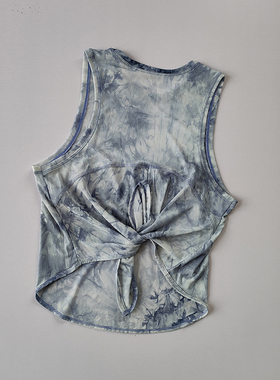 运动背心女速干宽松跑步健身上衣无袖瑜伽服美背外穿网纱T恤罩衫