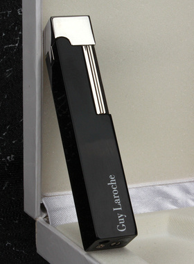 日本Guy Laroche姬龙雪打火机纤细高档时尚火石明火充气烟斗精致