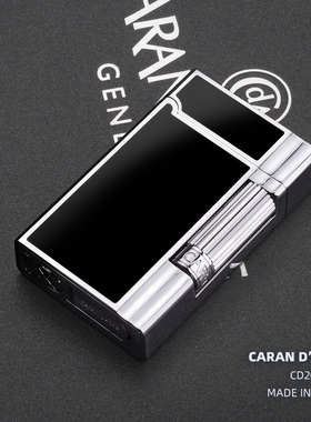 Caran d'Ache凯兰帝打火机明火CD20充气火机高档商务礼品男士礼物