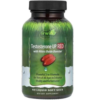 现货Irwin Testosterone UP Red 男士睾酮素提升一氧化氮加强剂