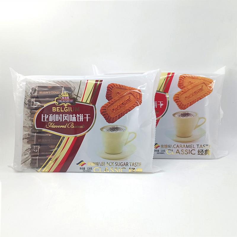 焦糖黑糖比利时饼干｜Caram零食食玩