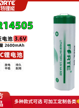 孚特ER14505快速卷帘门控制箱PLC工控伺服编码器机械臂3.6V锂电池