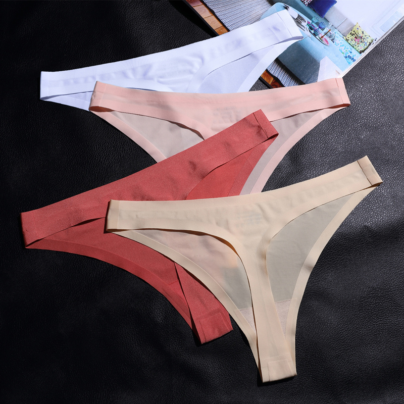 欧美一片式隐形运动健身丁字裤