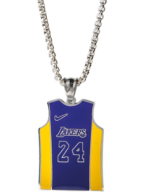 科比项链欧美挂件吊坠