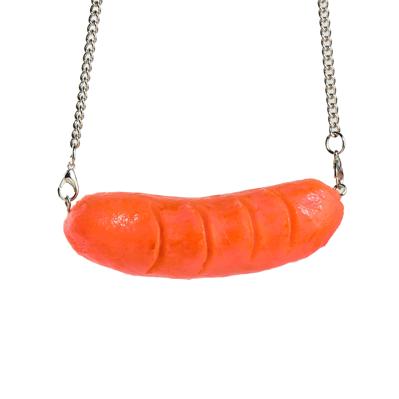 仿真项链cc树脂吊坠女