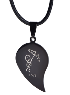 日韩风钥匙拼接磁铁礼品锁骨链