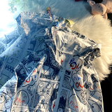 2023新款防晒衣男印花外套夏季轻薄夹克皮肤衣沙滩情侣JK2604P25，男装夹克，电商A097